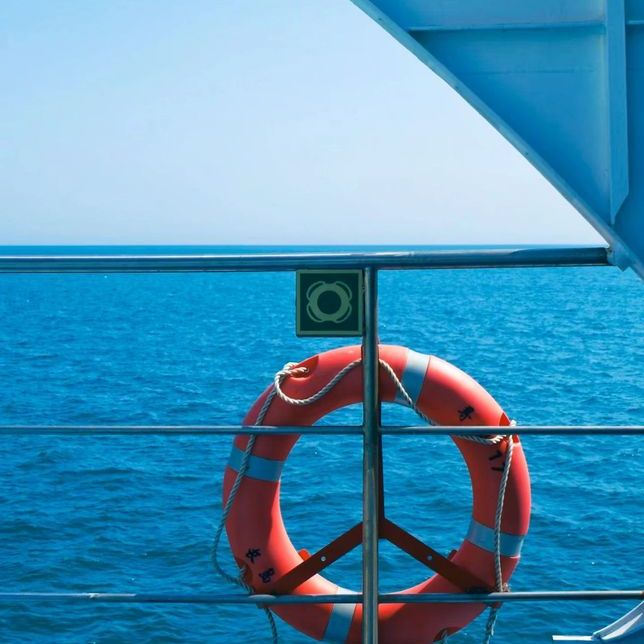 大连到烟台的轮渡上，享受“失联”7小时的自由