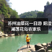 苏州油菜花一日游 阳澄湖莲花岛农家乐