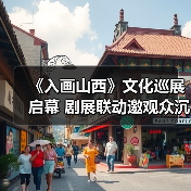 《入画山西》文化巡展启幕 剧展联动邀观众沉浸式感受跨越时空的三晋美学（图4）