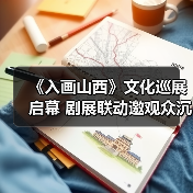 《入画山西》文化巡展启幕 剧展联动邀观众沉浸式感受跨越时空的三晋美学（图1）