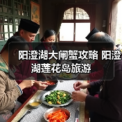 阳澄湖大闸蟹攻略 阳澄湖莲花岛旅游（图4）