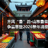 齐风“鲁”韵·山东鲁菜争霸赛暨2026新年消费节举办（图1）