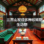 三百山发现多种珍稀野生动物(图1) 三百山发现多种珍稀野生动物(图1)