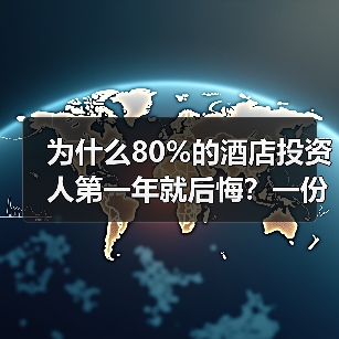 为什么80%的酒店投资人第一年就后悔?一份酒店投资白皮书(图1) 为什么80%的酒店投资人第一年就后悔?一份酒店投资白皮书(图1)
