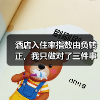 酒店入住率指数由负转正,我只做对了三件事(图3) 酒店入住率指数由负转正,我只做对了三件事(图3)