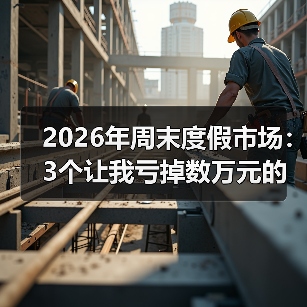2026年周末度假市场:3个让我亏掉数万元的错误(图1) 2026年周末度假市场:3个让我亏掉数万元的错误(图1)