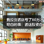 我投资酒店亏了80万才明白的事:酒店投资白皮书(图2) 我投资酒店亏了80万才明白的事:酒店投资白皮书(图2)
