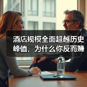 酒店规模全面超越历史峰值,为什么你反而赚不到钱?(图3) 酒店规模全面超越历史峰值,为什么你反而赚不到钱?(图3)