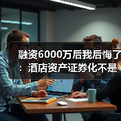 融资6000万后我后悔了:酒店资产证券化不是万能药(图2) 融资6000万后我后悔了:酒店资产证券化不是万能药(图2)