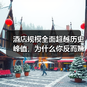 酒店规模全面超越历史峰值,为什么你反而赚不到钱?(图2) 酒店规模全面超越历史峰值,为什么你反而赚不到钱?(图2)