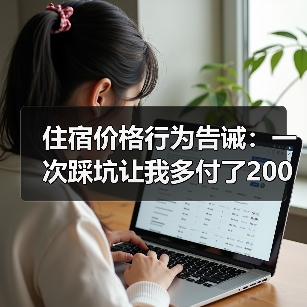 住宿价格行为告诫：一次踩坑让我多付了200块（图1）