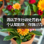 酒店卫生行政处罚的4个认知陷阱,你踩过几个?(图1) 酒店卫生行政处罚的4个认知陷阱,你踩过几个?(图1)