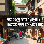 花200万买来的教训:酒店客房连锁化率到底骗了谁?(图4) 花200万买来的教训:酒店客房连锁化率到底骗了谁?(图4)