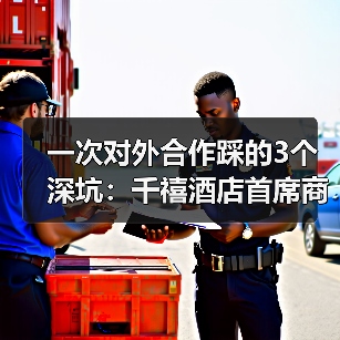 一次对外合作踩的3个深坑：千禧酒店首席商务官给我的教训（图1）