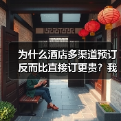 为什么酒店多渠道预订反而比直接订更贵？我花了3个月才想明白（图1）