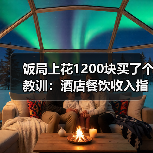 饭局上花1200块买了个教训：酒店餐饮收入指数（图4）