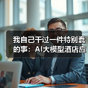 我自己干过一件特别蠢的事:AI大模型酒店应用(图2) 我自己干过一件特别蠢的事:AI大模型酒店应用(图2)