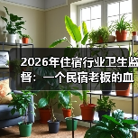 2026年住宿行业卫生监督:一个民宿老板的血泪教训(图1) 2026年住宿行业卫生监督:一个民宿老板的血泪教训(图1)