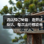 酒店预订秘籍：避开这些坑，每次出行都能省一半钱