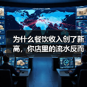 为什么餐饮收入创了新高,你店里的流水反而跌了?(图1) 为什么餐饮收入创了新高,你店里的流水反而跌了?(图1)