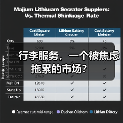 行李服务,一个被焦虑拖累的市场?(图1) 行李服务,一个被焦虑拖累的市场?(图1)