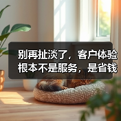 别再扯淡了,客户体验根本不是服务,是省钱(图2) 别再扯淡了,客户体验根本不是服务,是省钱(图2)