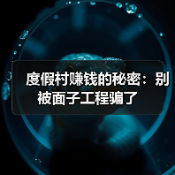 度假村赚钱的秘密:别被面子工程骗了(图1) 度假村赚钱的秘密:别被面子工程骗了(图1)
