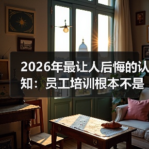 2026年最让人后悔的认知：员工培训根本不是花钱（图2）