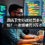 酒店卫生行政处罚多可怕?一老板被罚3万才明白(图2) 酒店卫生行政处罚多可怕?一老板被罚3万才明白(图2)