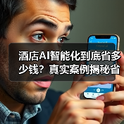 酒店AI智能化到底省多少钱?真实案例揭秘省钱关键(图3) 酒店AI智能化到底省多少钱?真实案例揭秘省钱关键(图3)