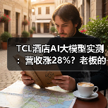 TCL酒店AI大模型实测：营收涨28%？老板的真实经验（图1）