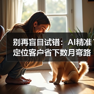 别再盲目试错：AI精准定位客户省下数月弯路（图1）