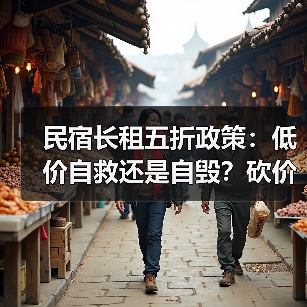 民宿长租五折政策：低价自救还是自毁？砍价背后真相全曝光（图3）