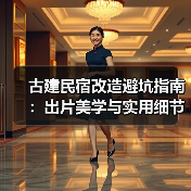 古建民宿改造避坑指南：出片美学与实用细节全解析（图2）