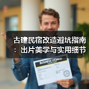 古建民宿改造避坑指南：出片美学与实用细节全解析（图3）