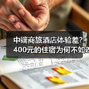 中端商旅酒店体验差？400元的住宿为何不如200元的快捷酒店？（图4）