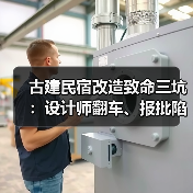 古建民宿改造致命三坑：设计师翻车、报批陷阱、水电雷区，别踩！（图2）