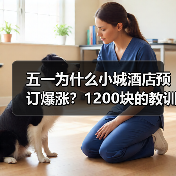 五一为什么小城酒店预订爆涨？1200块的教训告诉你真相（图3）