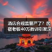 酒店合规监管严了？民宿老板40万教训引发深思（图1）