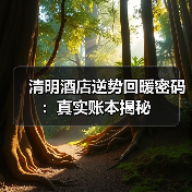 清明酒店逆势回暖密码：真实账本揭秘（图4）