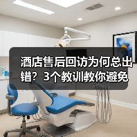 酒店售后回访为何总出错？3个教训教你避免差评危机（图3）
