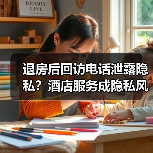 退房后回访电话泄露隐私？酒店服务成隐私风险源（图1）