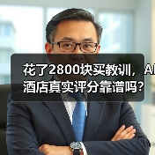 花了2800块买教训,AI酒店真实评分靠谱吗?(图2) 花了2800块买教训,AI酒店真实评分靠谱吗?(图2)