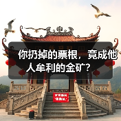 你扔掉的票根,竟成他人牟利的金矿?(图2) 你扔掉的票根,竟成他人牟利的金矿?(图2)