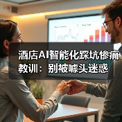 酒店AI智能化踩坑惨痛教训:别被噱头迷惑(图2) 酒店AI智能化踩坑惨痛教训:别被噱头迷惑(图2)