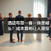 酒店布草一客一换是噱头?成本真相让人震惊(图2) 酒店布草一客一换是噱头?成本真相让人震惊(图2)