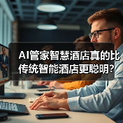 AI管家智慧酒店真的比传统智能酒店更聪明？（图1）