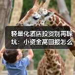 轻量化酒店投资别再踩坑:小资金高回报怎么玩?(图1) 轻量化酒店投资别再踩坑:小资金高回报怎么玩?(图1)
