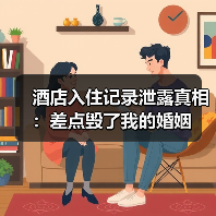 酒店入住记录泄露真相:差点毁了我的婚姻(图3) 酒店入住记录泄露真相:差点毁了我的婚姻(图3)