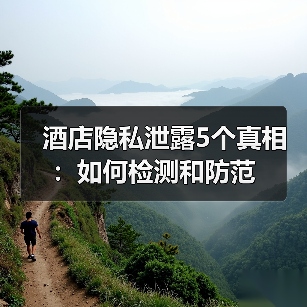 酒店隐私泄露5个真相：如何检测和防范（图1）